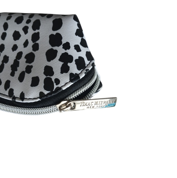 Isaac Mizrahi Black and White Cosmetic Bag - Picture 3 of 4